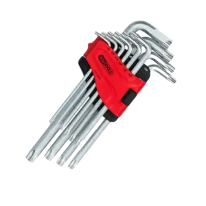Bộ lục giác hoa thị, PN: 151.4820 có lỗ thân dài (10 cây/ bộ), KS Tools - Ảnh 1
