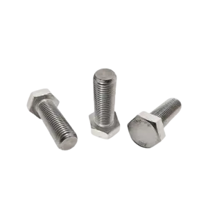 Bu lông lục giác ngoài ren suốt, DIN933-M6x70-SUS304 kèm đai ốc - Ảnh 1