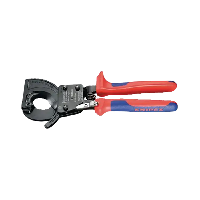 bl022899-kim-cat-cap-banh-coc-9531-250-knipex Kìm cắt cáp đồng, PN: 9531250 kiểu bánh cóc 32mm/240mm2, Knipex - Ảnh 1