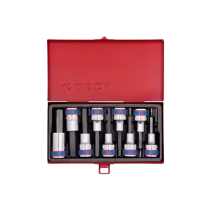Bộ đầu tuýp lục giác, 4120PR 1/2inch (9 chi tiết/ bộ), Kingtony - Ảnh 1