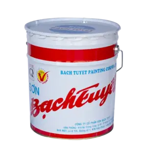 Sơn chống rỉ màu đỏ 3kg/lon, Bạch Tuyết - Ảnh 1