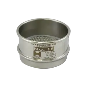 Sàng rây tyler, 12 inch/ 325 mesh/ khung đồng thau/ lưới inox, Hogentogler - Ảnh 1
