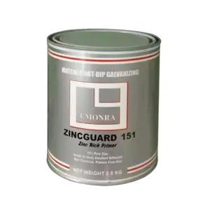 Sơn mạ kẽm, ZG400 màu Zinc Guard 4L - Ảnh 1