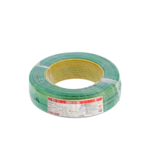 Dây điện cứng, CV1x 4 màu trắng Cu/PVC/1x4mm2/0.6/1kV 1 lõi 1 sợi (300m/ cuộn), LS - Ảnh 1