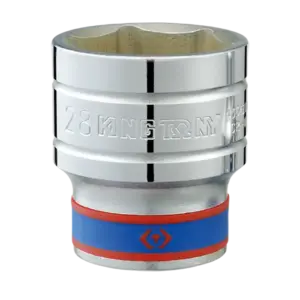 Đầu tuýp ngắn 6 góc, 433519MR 1/2inch 19mm, Kingtony - Ảnh 1