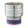 Đầu tuýp ngắn 6 góc, 433517MR 1/2inch 17mm, Kingtony - Ảnh 1