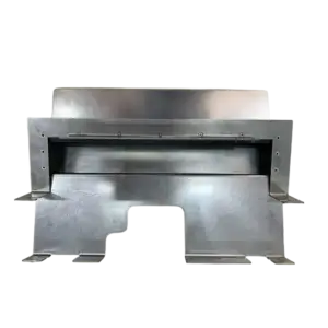 bl024385 ong chan bui co gian chat lieu inox 304 va vai chiu dau cho may cnc l362xw253mmxh115mm hebei ruiao