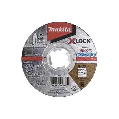 bl024535-da-cat-inox-cho-may-mai-x-lock-e-00505-makita Đá cắt inox, E-00505 cho máy mài X-Lock, Makita - Ảnh 1