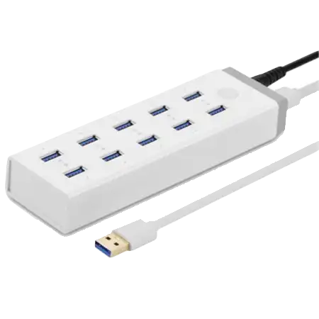 bl024804-bo-chia-10-cong-usb-20482-ug-20482-ugreen Bộ chia 10 cổng USB, C, Ugreen - Ảnh 1