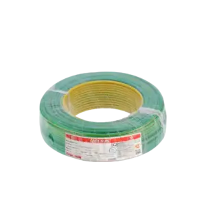 Dây điện cứng, CV1x4 màu xanh lá cây Cu/PVC/1x4mm2/0.6/1kV 1 lõi 1 sợi (100m/ cuộn), LS Vina - Ảnh 1