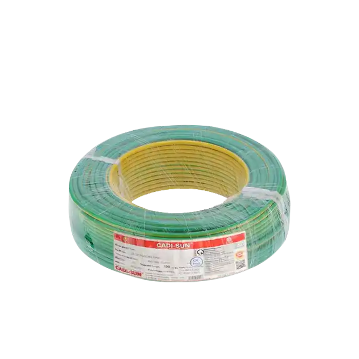 bl026539-day-dien-cung-mau-xanh-la-cay-1-loi-1-soi-cu-pvc-1x4mm2-0-6-1kv-100m-cuon-ls Dây điện cứng, CV1x4 màu xanh lá cây Cu/PVC/1x4mm2/0.6/1kV 1 lõi 1 sợi (100m/ cuộn), LS Vina - Ảnh 1