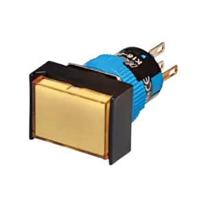 bl026743 cong tac nut an k16 291 y 24v mau vang kacon
