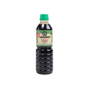 bl026996 nuoc tuong it muoi 600ml chai kikkoman