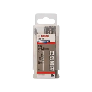 bl027424 bo mui khoan sat va inox pn 2608585884 hss g din 338 d48mm 10 cai hop bosch