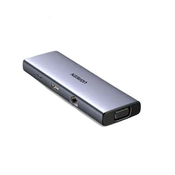 bl028075 bo chuyen usb c sang hdmi vga usb 30 lan 1gbps card reader pd power 100w 15600 ugreen photo bl028075 bo chuyen usb c sang hdmi vga usb 30 lan 1gbps card reader pd power 100w 15600 ugreen