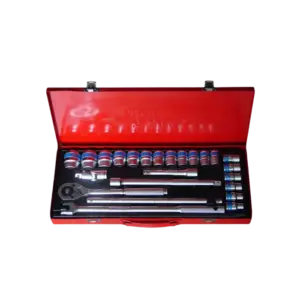Bộ tuýp, KW-S424D-1 hệ mét (24 chi tiết/ bộ), Top - Ảnh 1