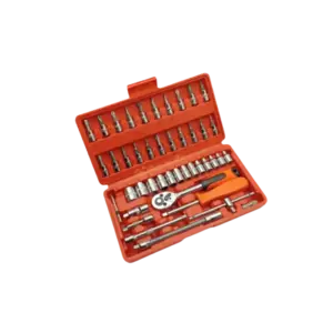 Bộ cần tuýp tự động, K-9819 KT1/4inch (46 chi tiết/ bộ), Kapusi - Ảnh 1