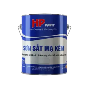 Sơn sắt mạ kẽm, HP08 màu trắng (3kg/ hộp), Hòa Phát - Ảnh 1