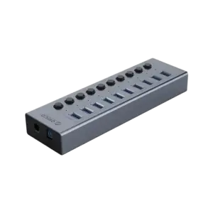 bl029906 bo chia usb hub orico bt2u3 10ab 10 cong usb 30 mau xam orico