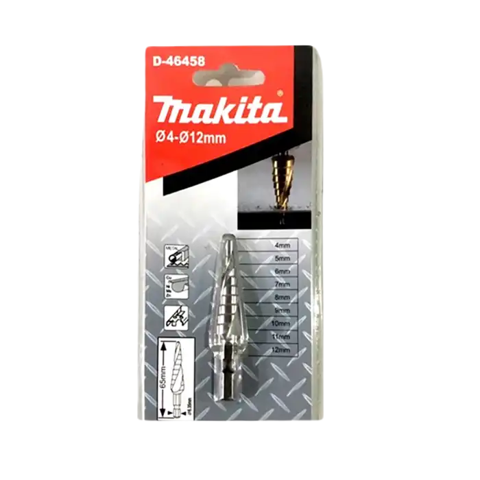 bl030247-mui-khoan-bac-nz-4-12mm-d-46458-makita Mũi khoan bậc, D-46458 Nz 4-12mm, Makita - Ảnh 1