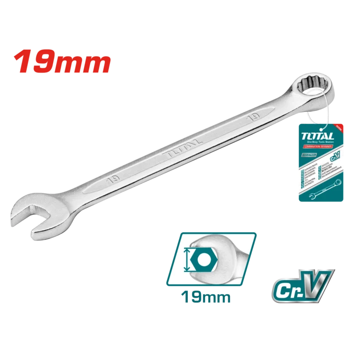 bl030622-co-le-vong-mieng-tcspa191-19x231mm-total Cờ lê vòng miệng, TCSPA191 KT19x231mm, Total - Ảnh 1