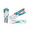 Kìm bấm chết, THT191001 10inch, Total - Ảnh 1