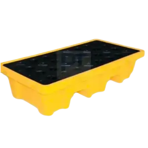 bl031060 pallet bluesp 4d nhua hdpe chong tran hoa chat 120l kt1300x680x300mm