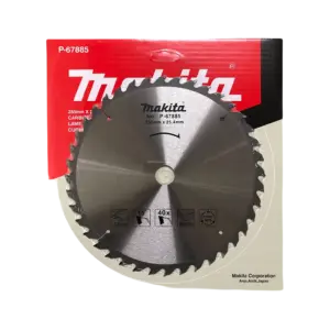 Lưỡi cắt gỗ, P-67885 KT255x25.4mm 40T, Makita - Ảnh 1