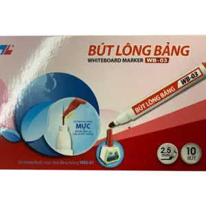 bl031283 but da bang wb03 mau do 10 cai hop thien long