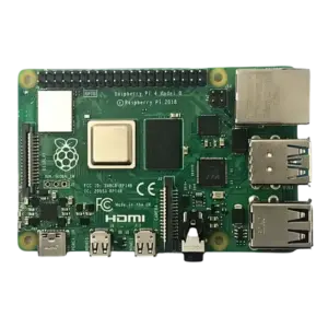 Mạch máy tính, Pi 4 B BCM2711 8GB quad-core cortex-A72 ARM v8 64-bit gồm tản nhiệt, Raspberry Pi - Ảnh 1