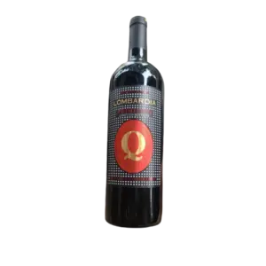 bl033193 hop ruou loai 3 gom ruou vang y lombardia q primitivo 155 750ml va hop da don mau den kem tui dung