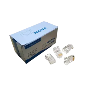 bl033602 dau bam mang cc 01 00177 cat5e trong suot 100 hat tui novalink