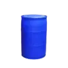 bl034719 thung phuy nhua hdpe mau xanh dung 2 nap nho 200l d580xh930mm