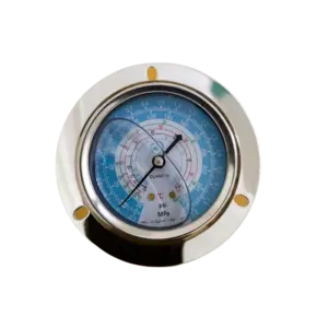 bl034790 dong ho ap suat cao 38mpa bat chan sau phu hop gas r22 r404a r407c dau glycerine d63mm
