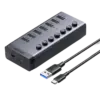 bl035176 bo hub 90307 chia 7 cong usb 30 kem nguon 12v2a eu ugreen