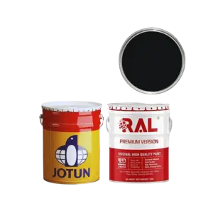 Sơn phủ 1 thành phần, Pilot II RAL 9005 màu đen (5L/ hộp), Jotun - Ảnh 1