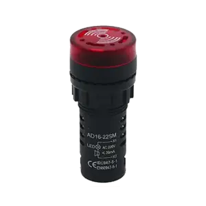 bl035709 den bao co coi ad16 22sm mau do ac220r 220v phi 22