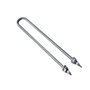 Thanh điện trở nhiệt, inox 220V 4kW M16 UK58x335x11.8 - Ảnh 1