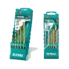 Bộ mũi khoan kim loại HSS, TACSD0065 (6 chi tiết/ bộ), Total - Ảnh 1