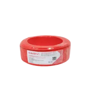 bl038268 day cap dien 1 loi cv 15mm2 061kv mau do cadivi