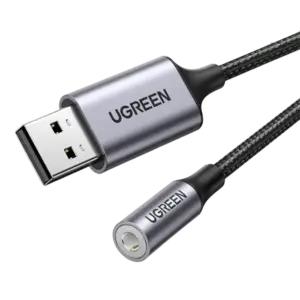 Cáp chuyển, 30757 USB 2.0 to 3.5mm, Ugreen - Ảnh 1