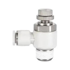 Van tiết lưu, PSL601AD phi 6 ren PT1/8, Airtac - Ảnh 1