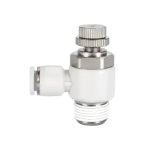 Van tiết lưu, PSL602AD phi 6 ren PT1/4, Airtac - Ảnh 1