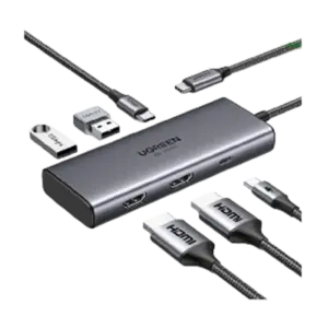 Bộ chuyển USB Type C 6 in 1, 15852, Ugreen - Ảnh 1