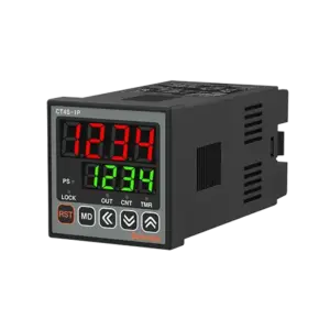 Bộ đếm thời gian, CT4S-1P4 100-240VAC KT48x48mm, Autonics - Ảnh 1