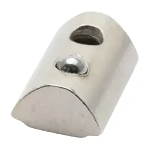 Đai ốc đàn hồi có bi thép, LNHRN8-40-8, Misumi - Ảnh 1