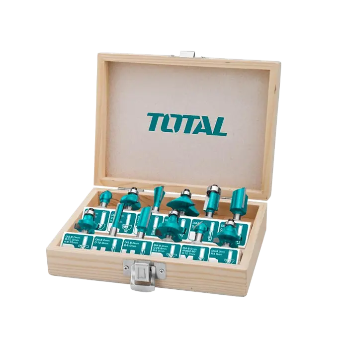 bl040693-bo-12-mui-phay-go-tacsr0121-total Bộ phay gỗ, TACSR0121 (12 mũi/ bộ), Total - Ảnh 1