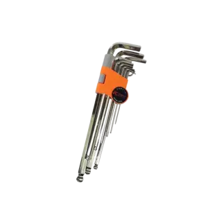 Bộ lục giác đầu bi, K-0193 từ 1.5mm đến 10mm (9 cây/ bộ), Kapusi - Ảnh 1
