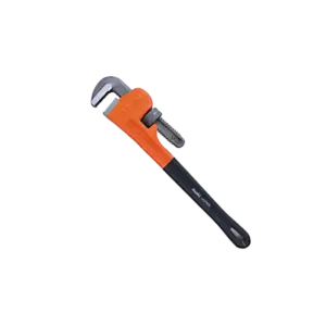 Mỏ lết răng, AK-0634 cán bọc nhựa 14inch/ 350mm, Asaki - Ảnh 1
