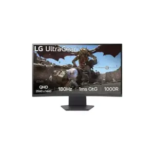 Màn hình máy tính, 27GS60QC-B 27inch - VA - QHD - 180Hz - 1ms - Cong, LG - Ảnh 1